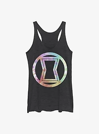 Marvel Black Widow Tie Dye Womens Tank Top