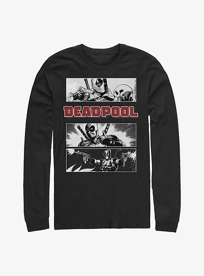 Marvel Deadpool Poet Long-Sleeve T-Shirt