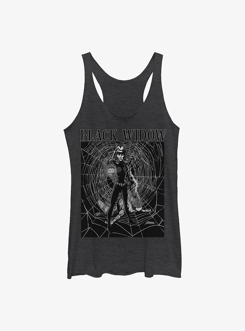 Marvel Black Widow Intense Womens Tank Top