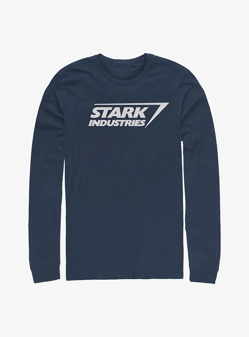 Marvel Iron Man Stark Logo Long-Sleeve T-Shirt