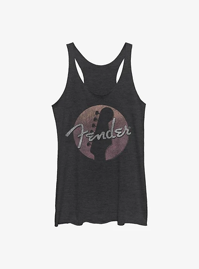 Fender Circled Logo Womens Tank Top