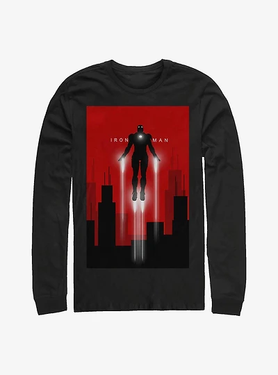 Marvel Iron Man Take Off Long-Sleeve T-Shirt