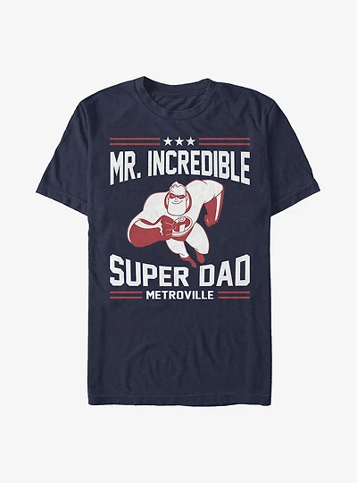 Disney Pixar The Incredibles Sporty Super Dad T-Shirt