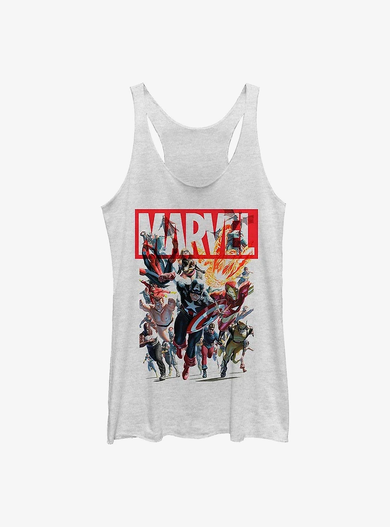 Marvel Avengers Team Womens Tank Top