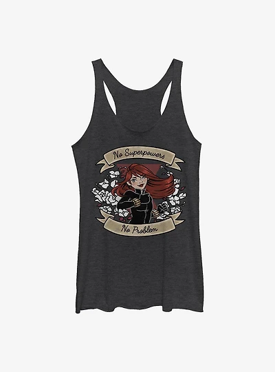 Marvel Black Widow No Prob Womens Tank Top