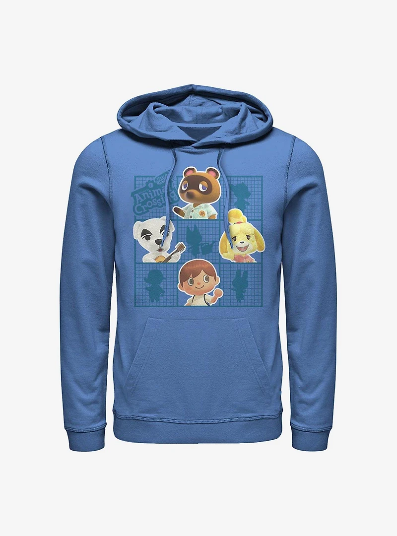 Nintendo Animal Crossing Character Grid Hoodie