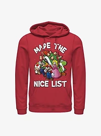 Nintendo Mario Nice List Hoodie