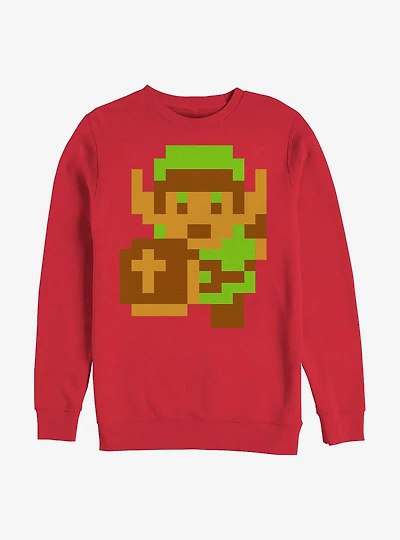 Nintendo Zelda Original Link Crew Sweatshirt