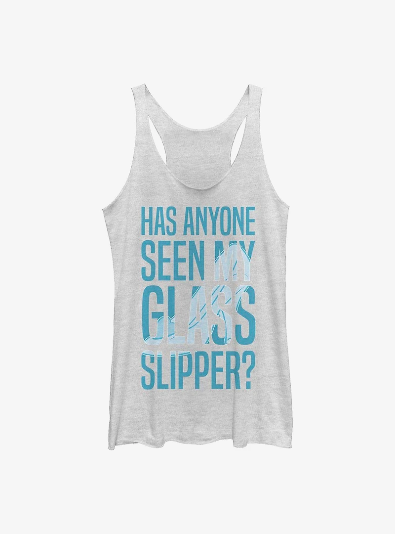 Disney Cinderella Missing Slipper Womens Tank Top