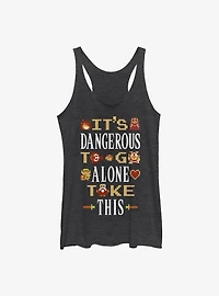 The Legend Of Zelda Go Alone Womens Tank Top