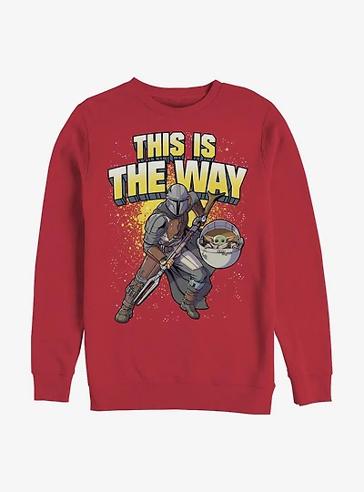 Star Wars The Mandalorian Mando Way Crew Sweatshirt