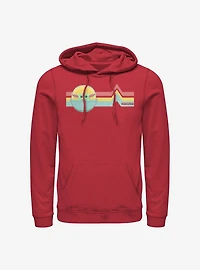 Star Wars The Mandalorian Rainbow Child Hoodie