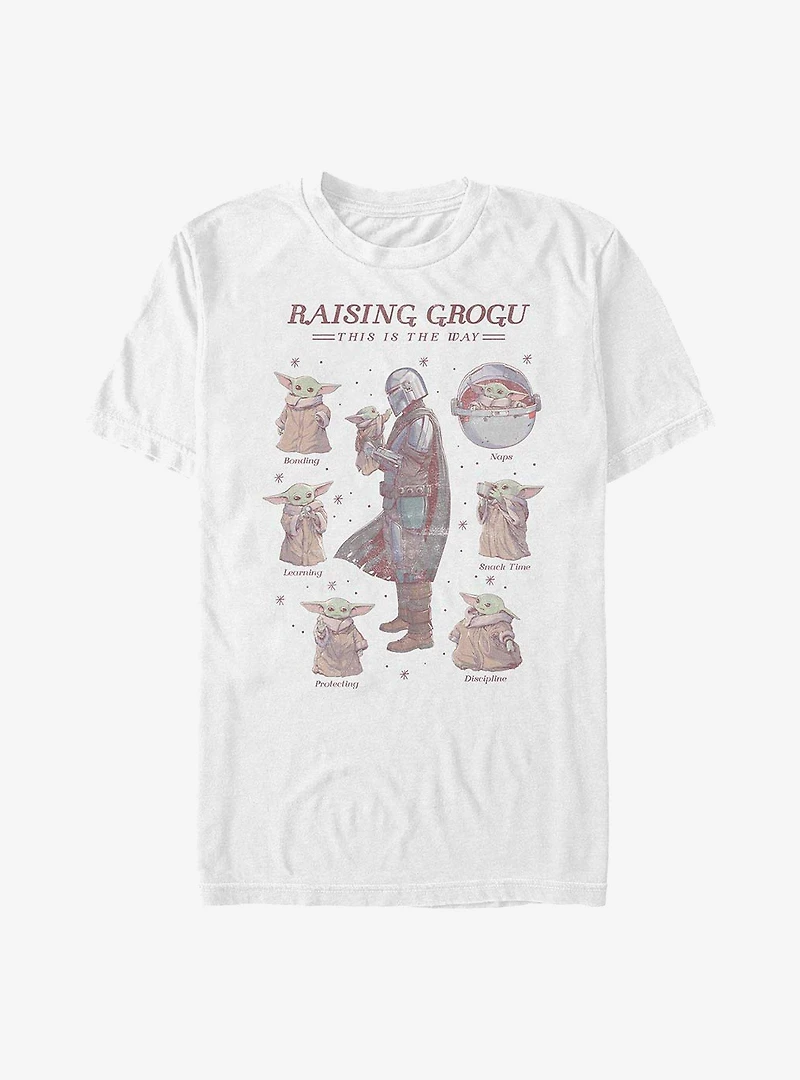 Star Wars The Mandalorian Mandomon Raising Child T-Shirt