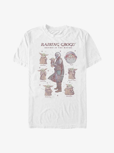 Star Wars The Mandalorian Mandomon Raising Child T-Shirt