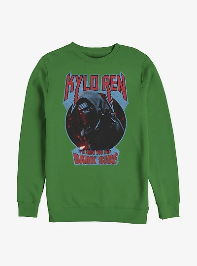 Star Wars: The Force Awakens Kylo Ren Show You The Dark Side Sweatshirt