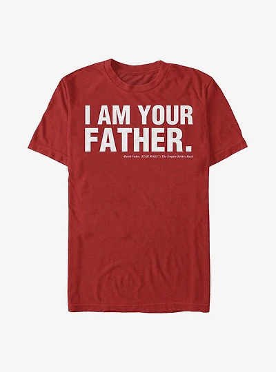 Star Wars I Am Your Father Quote T-Shirt