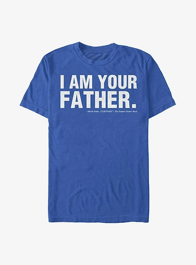 Star Wars I Am Your Father Quote T-Shirt