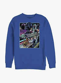 Star Wars Rebellion Poster Crew Sweatshirt