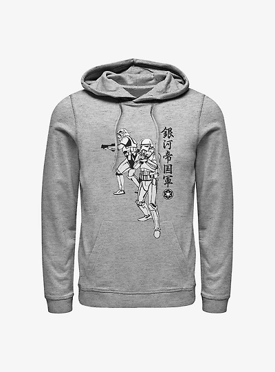 Star Wars Troopers Japanese Kanji Hoodie