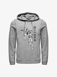 Star Wars Troopers Japanese Kanji Hoodie