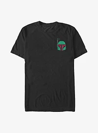 Star Wars Bobba Head Badge T-Shirt