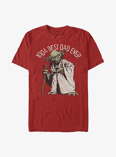 Star Wars Yoda Best Dad T-Shirt