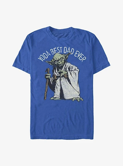 Star Wars Yoda Best Dad T-Shirt