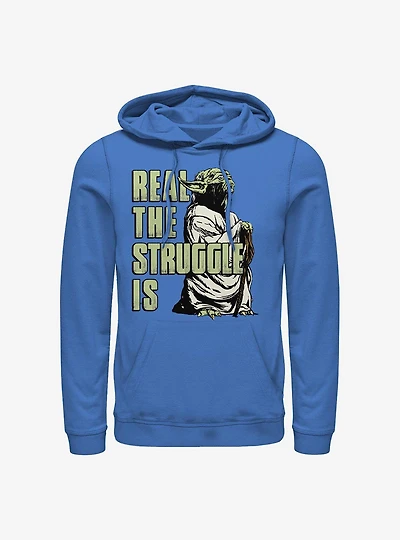 Star Wars Real The Struggle Is Hoodie