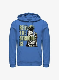 Star Wars Real The Struggle Is Hoodie