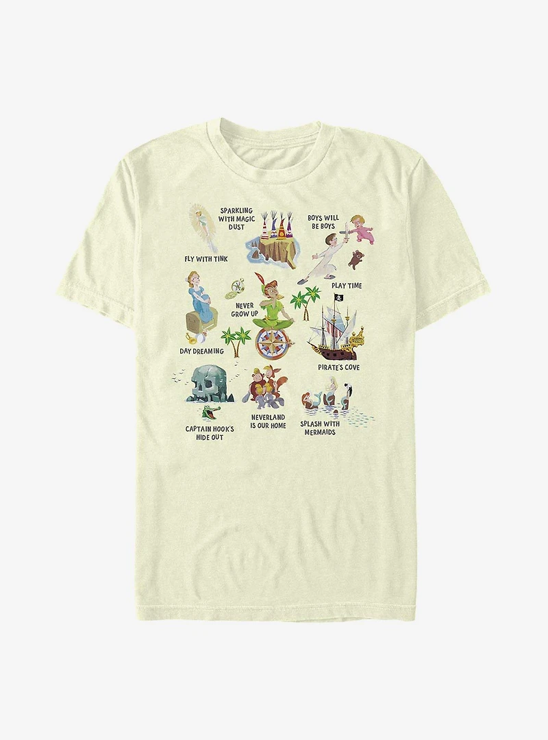 Disney Peter Pan Icons T-Shirt