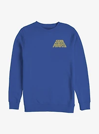 Star Wars Badge Slant Logo Crew Sweatshirt