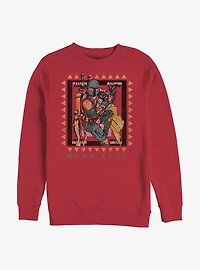 Star Wars Boba Fett Frame Bounty Hunter Crew Sweatshirt
