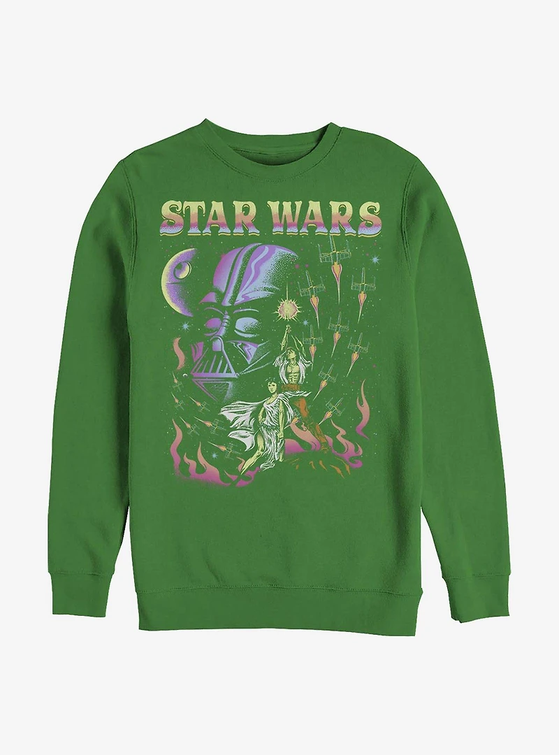 Star Wars Epic Movie Scenes Crew Sweatshirt