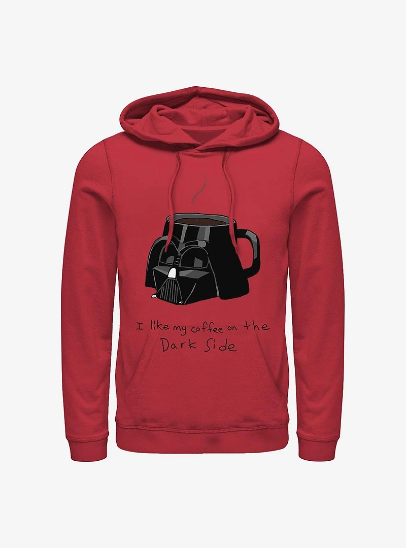 Star Wars Coffee On The Dark Side Hoodie