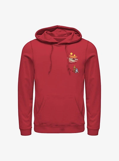 Star Wars Desert Footprints Hoodie