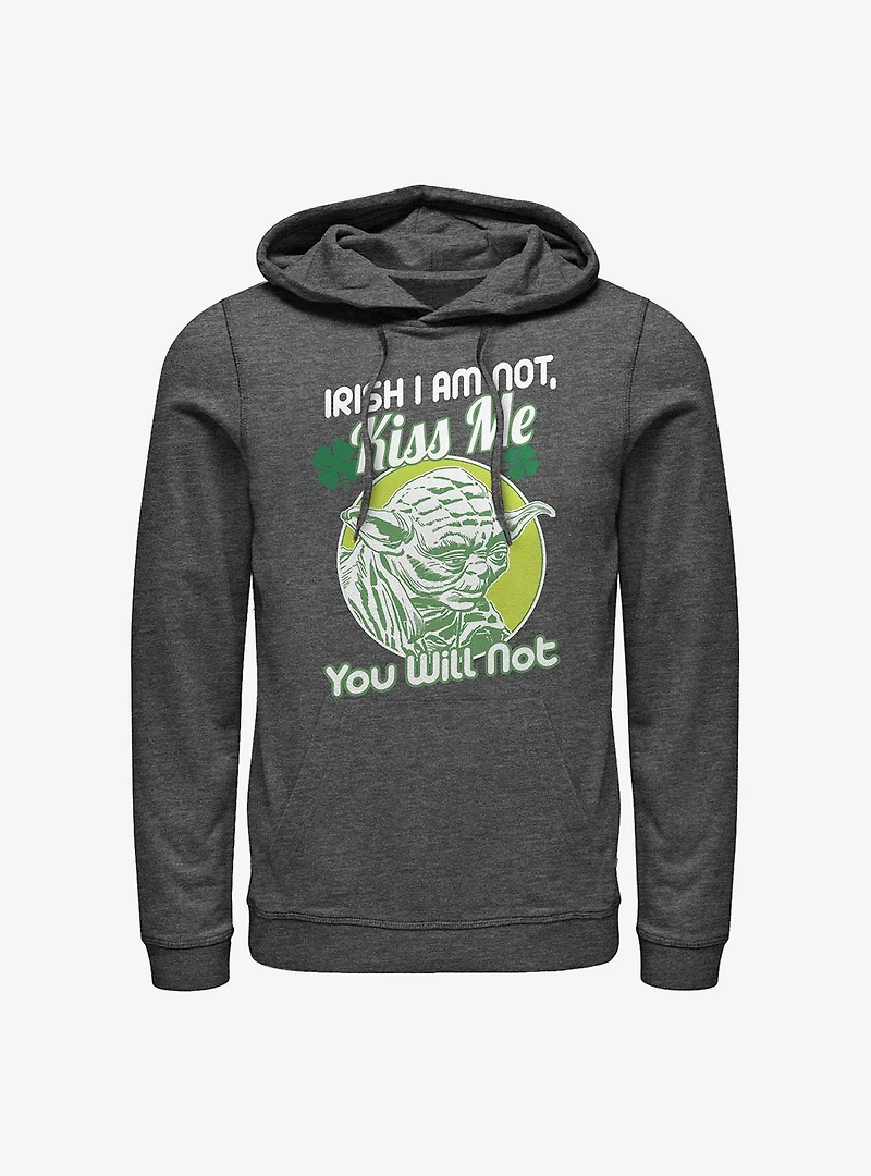 Star Wars Yoda Kiss Me You Will Not Hoodie