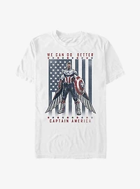 Marvel The Falcon And Winter Soldier Flight Of T-Shirt