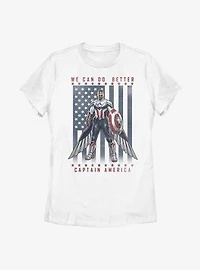Marvel The Falcon And Winter Soldier Flight Of Womens T-Shirt