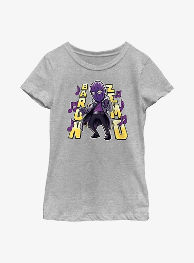 Marvel The Falcon And Winter Soldier Baron Zemo Cartoon Youth Girls T-Shirt