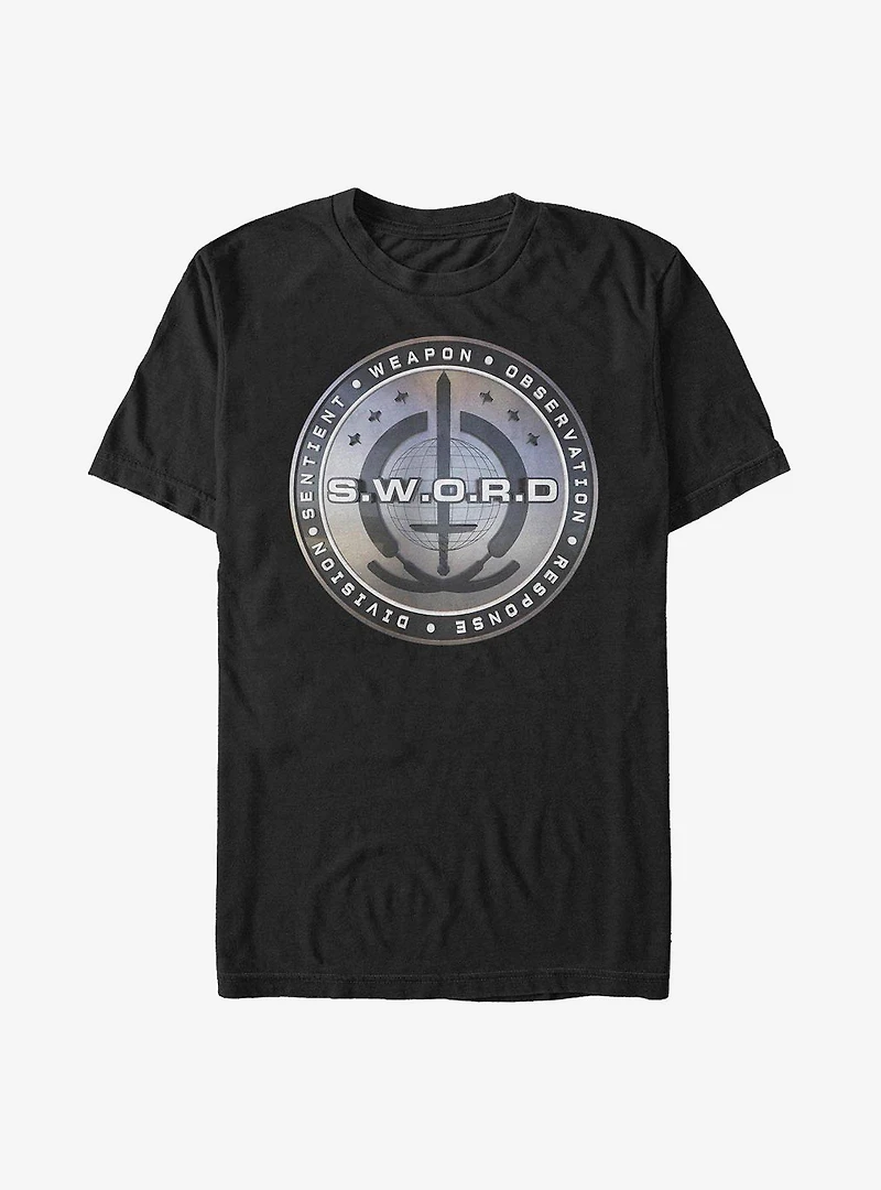 Marvel WandaVision Sword Logo T-Shirt