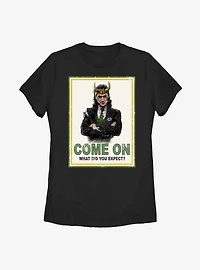 Marvel Loki Pres Womens T-Shirt