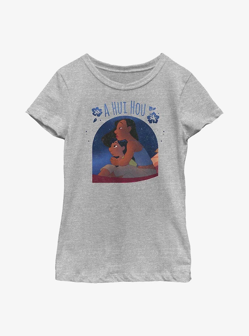Disney Lilo & Stitch A Hui Hou Youth Girls T-Shirt
