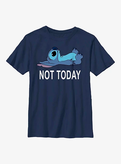 Disney Lilo & Stitch Not Today Youth T-Shirt