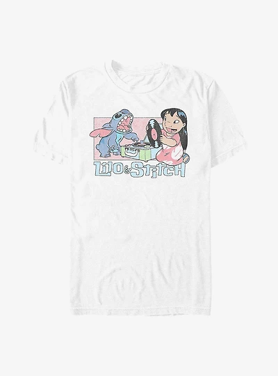Disney Lilo & Stitch Duo Records T-Shirt