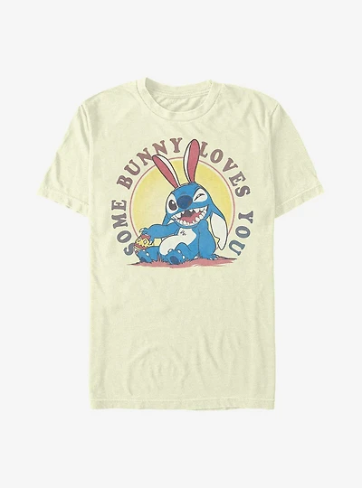 Disney Lilo & Stitch Some Bunny Loves You T-Shirt