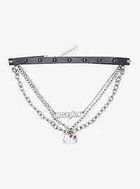 Hello Kitty Spiked Choker