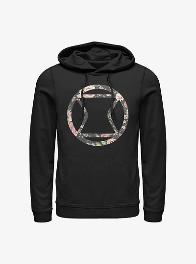 Marvel Black Widow Icon Rose Hoodie