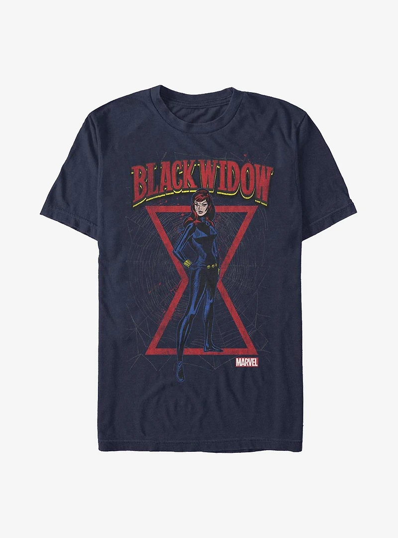 Marvel Black Widow Web T-Shirt
