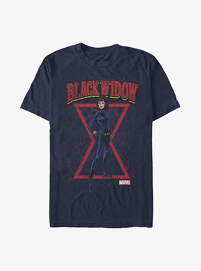 Marvel Black Widow Web T-Shirt