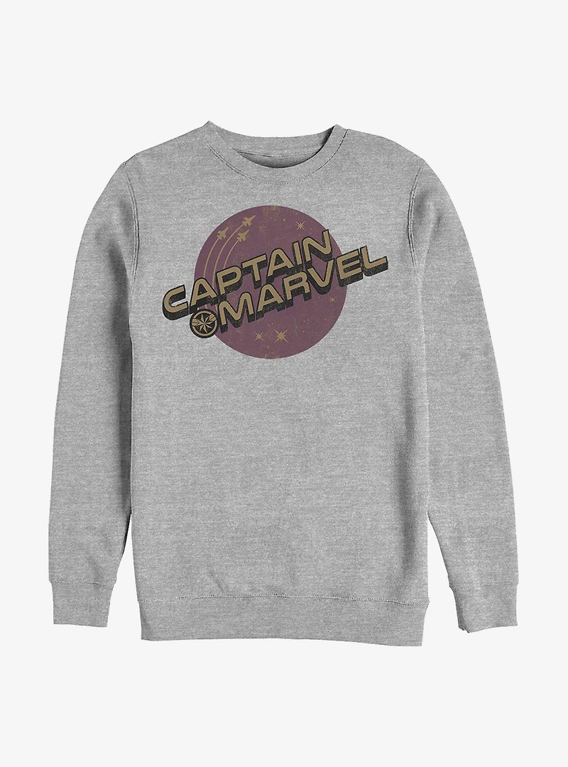 Marvel Captain Planets Crew Sweatshirt